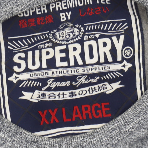 Superdry Men's Grey Graphic T-Shirt 2XL