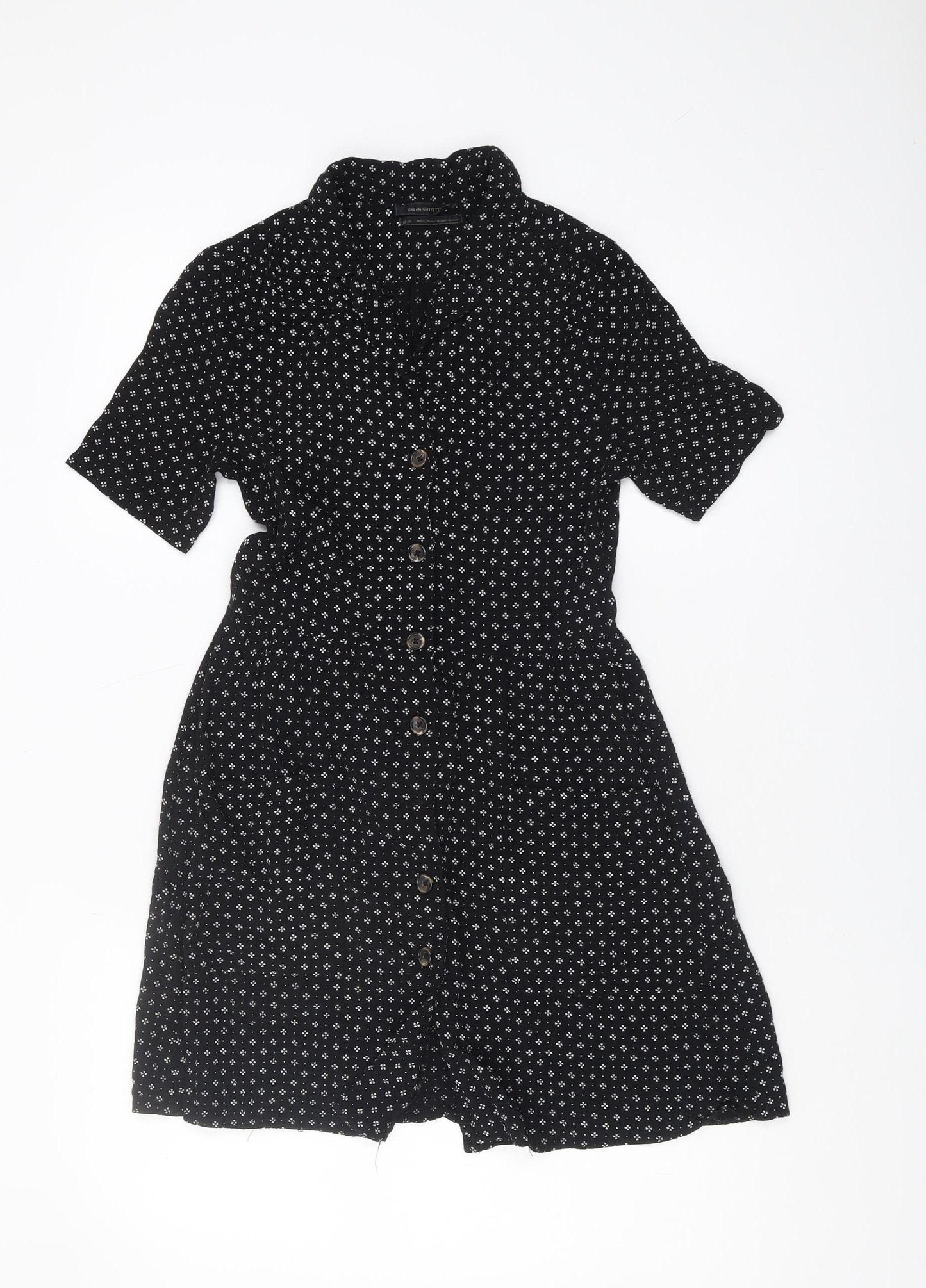Urban Outfitters Women's Black XS Shirt Dress