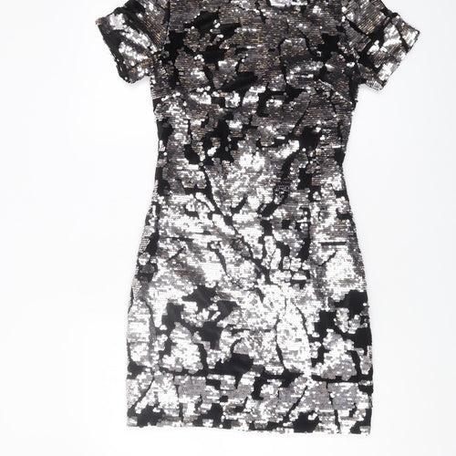 Angel Eye Women's Sequin Bodycon Party Dress Size 8