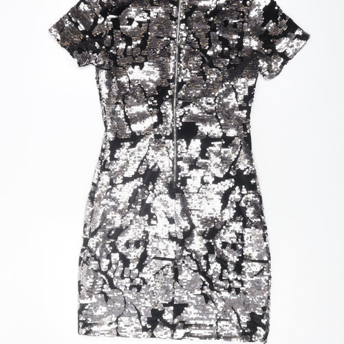 Angel Eye Women's Sequin Bodycon Party Dress Size 8