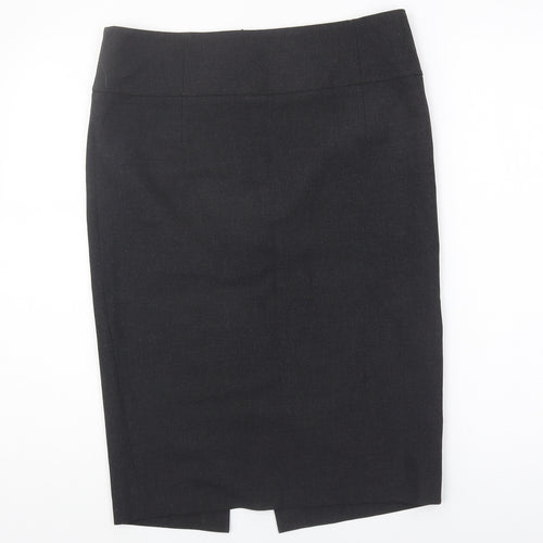 Zara Women's Black Pencil Skirt, Size 12, Business Casual