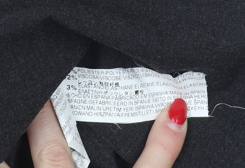 Zara Women's Black Pencil Skirt, Size 12, Business Casual