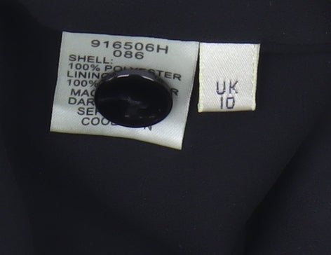 Viyella Women's Black Floral Midi Skirt, Size 10