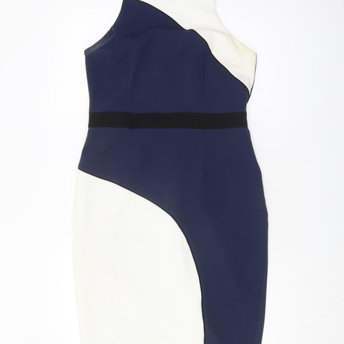 River Island Women’s Multicoloured Bodycon Dress Size 12