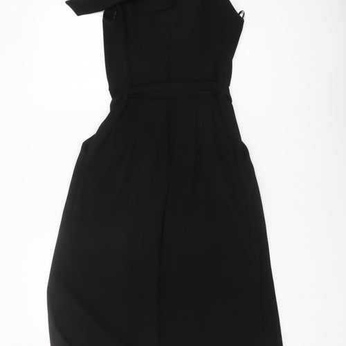 River Island Black Halter Dress, Women Size 8, Party Wear