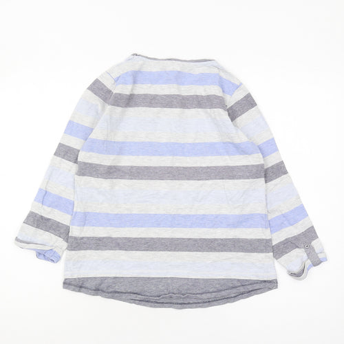 ISLE Essentials Women's Striped Long Sleeve Top, S, Multicoloured