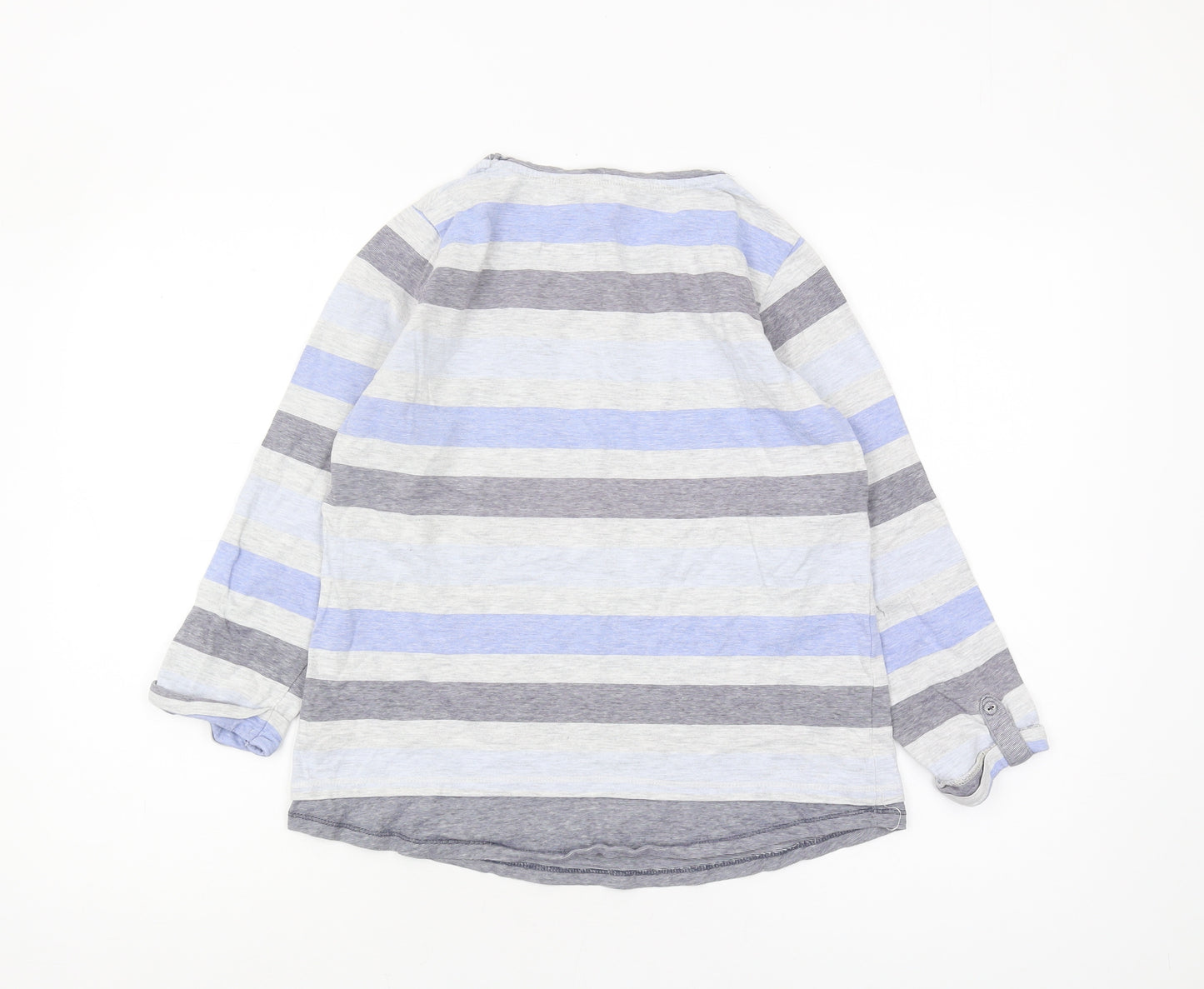 ISLE Essentials Women's Striped Long Sleeve Top, S, Multicoloured