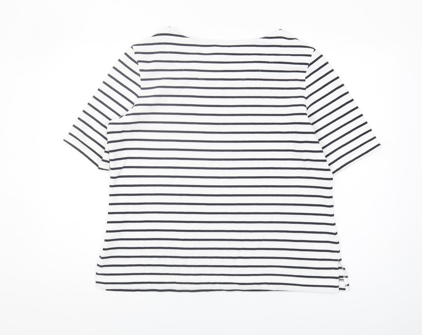Marks and Spencer Women's Striped T-Shirt, Size 16