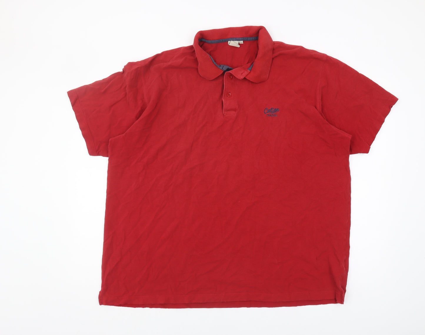 Cotton Traders Men's Red 3XL Polo Shirt