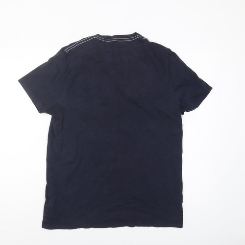 Henri Lloyd Men's Blue Crew Neck T-Shirt Large