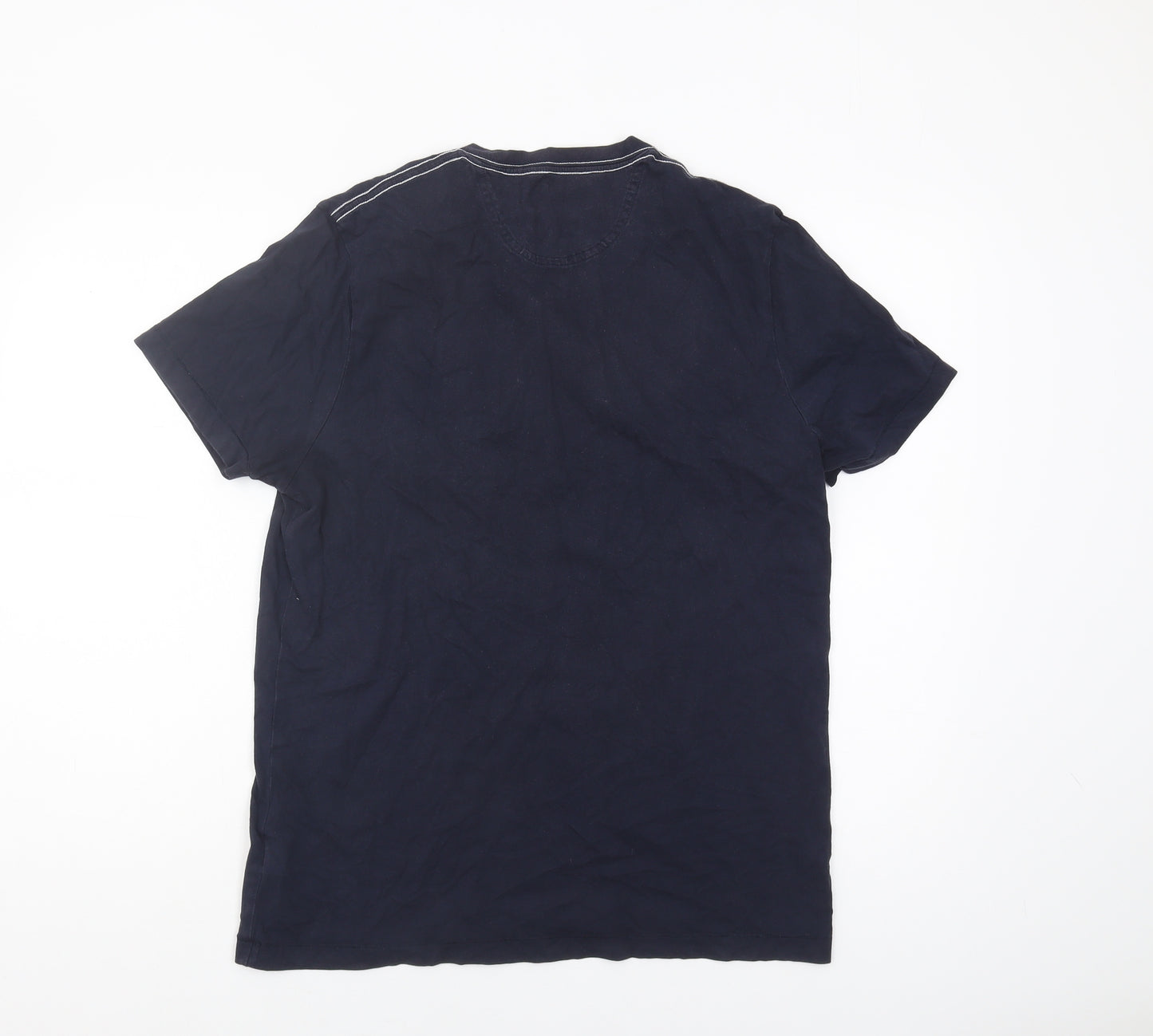 Henri Lloyd Men's Blue Crew Neck T-Shirt Large