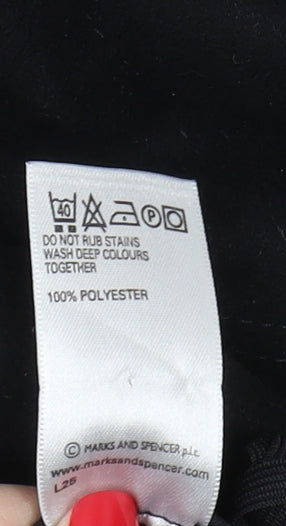 Marks and Spencer Women's Black Long Skirt Size 16