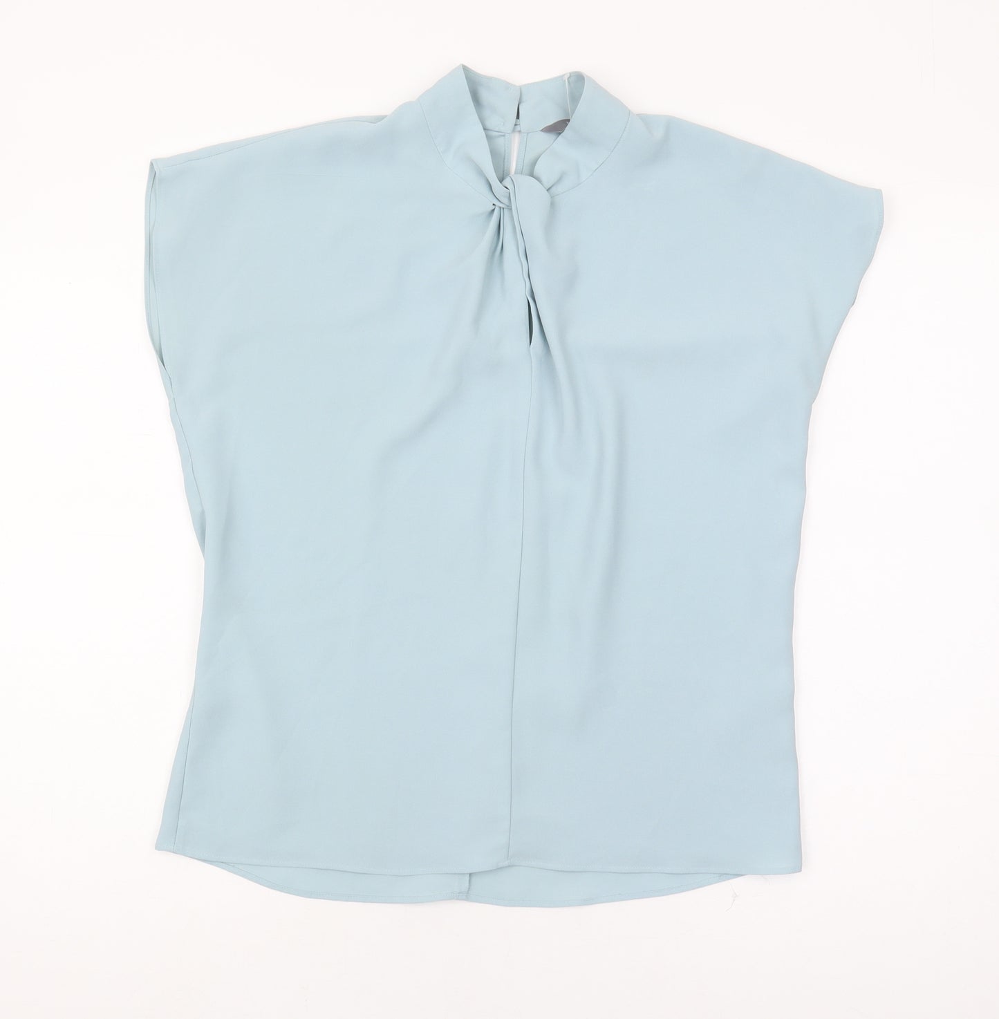 Principles Women's Blue High Neck Blouse Size 10
