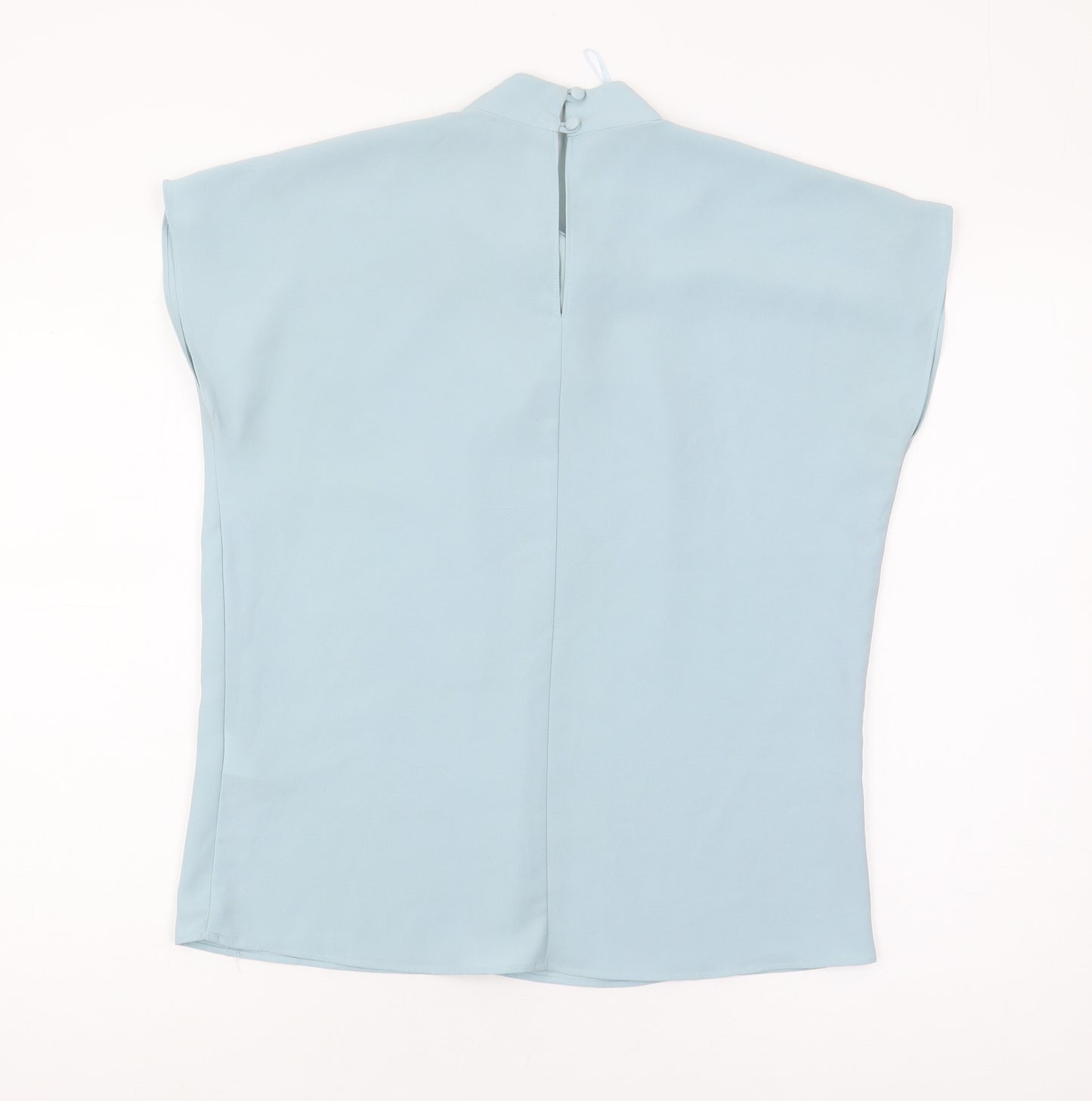 Principles Women's Blue High Neck Blouse Size 10