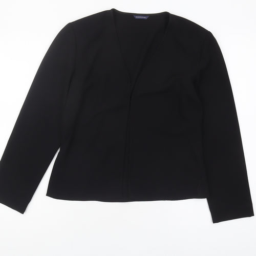Debenhams Women's Black V-Neck Long Sleeve Top