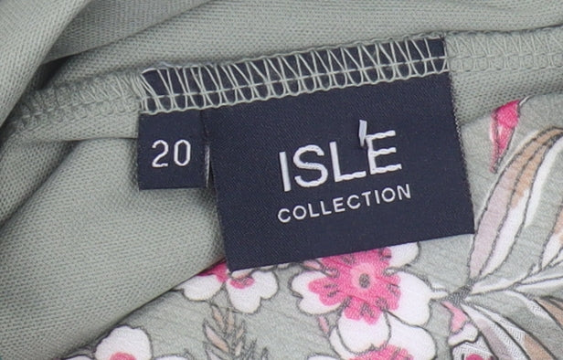 Isle Collection Women's Floral A-Line Skirt 20