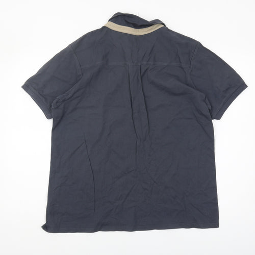 Umbro Men's Black XL Polo Shirt - Short Sleeve