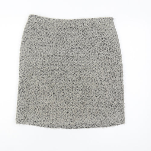 Marks and Spencer Grey Knee-Length Pencil Skirt 12 Women