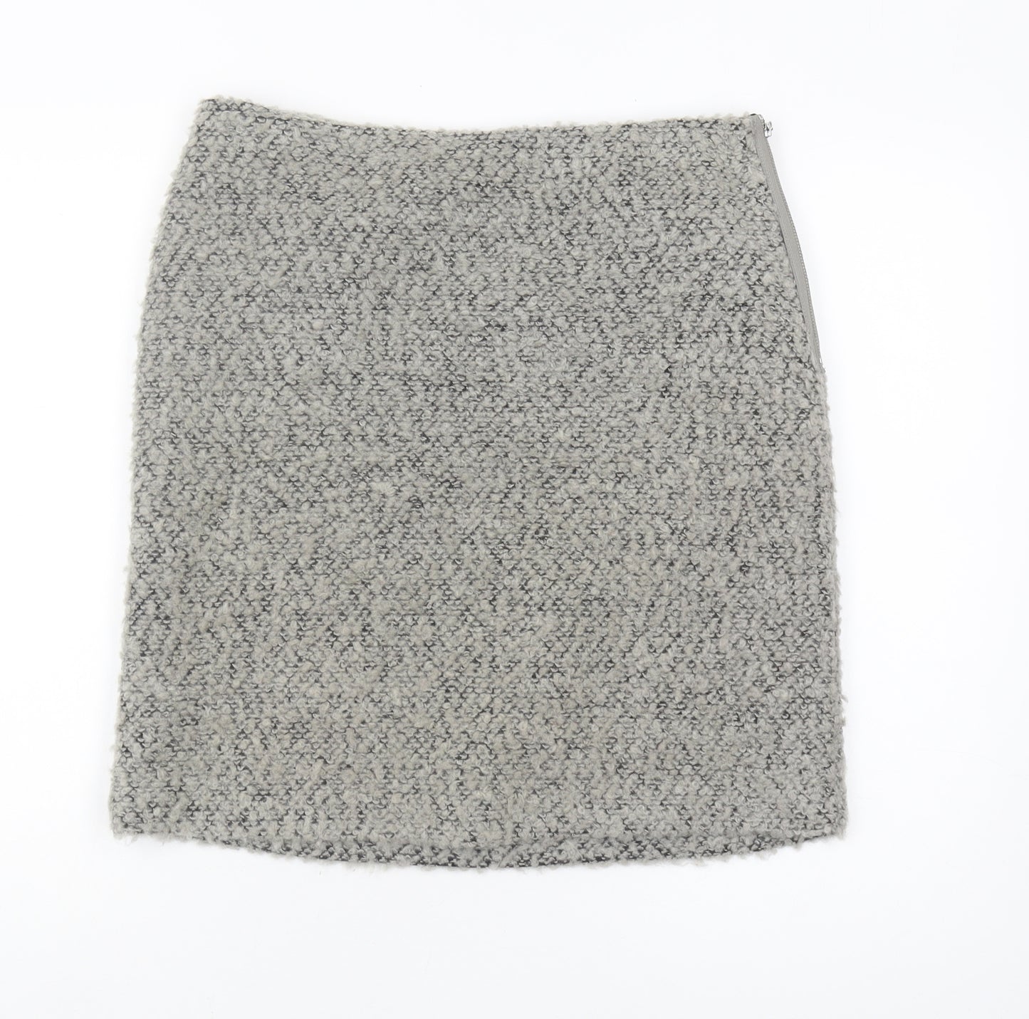 Marks and Spencer Grey Knee-Length Pencil Skirt 12 Women