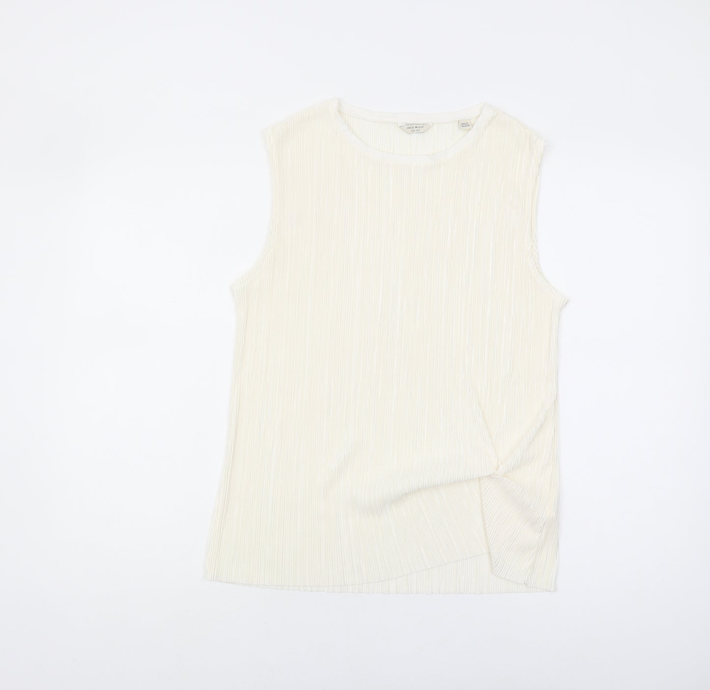 Jack Wills Women's Ivory Tank Top Size 8