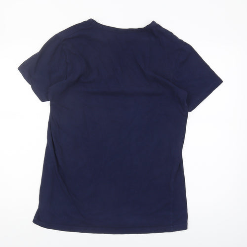 Lyle & Scott Men's Blue Crew Neck T-Shirt M