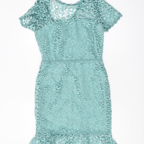 Paper Dolls Women’s Green Sheath Dress Size 10