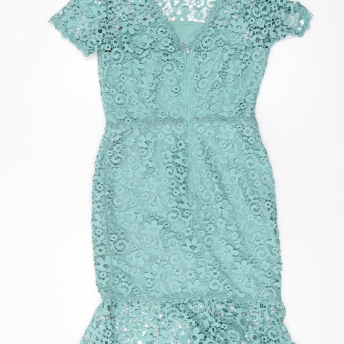 Paper Dolls Women’s Green Sheath Dress Size 10