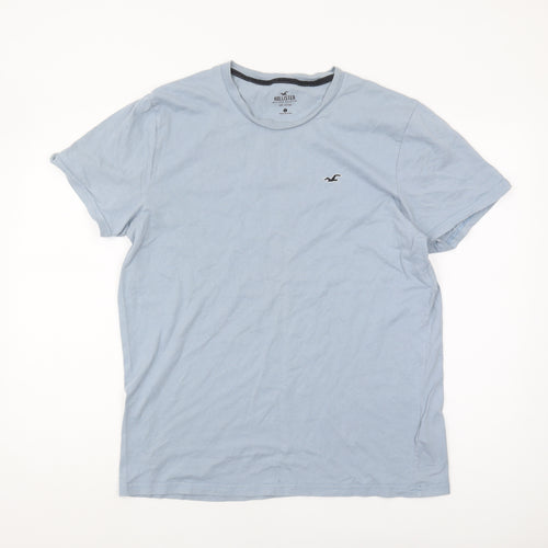Hollister Men’s Blue L Cotton T-Shirt