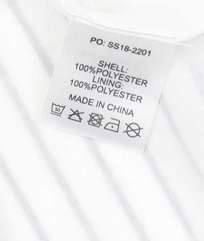 Hush Womens White Striped Midi Skirt Size 12