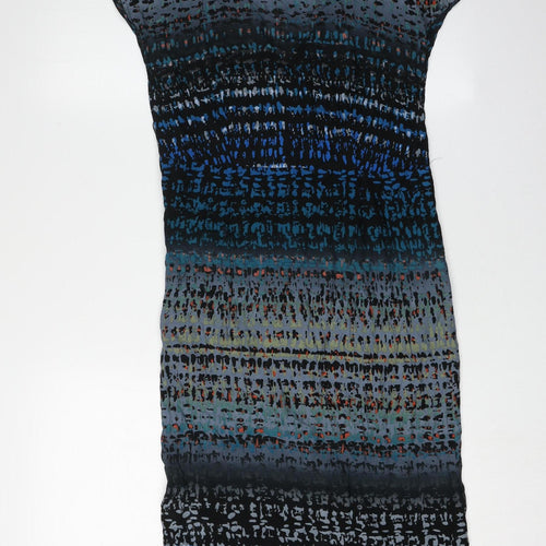 Warehouse Women’s Geometric Multicoloured Dress, Size 8