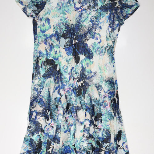 CC Petite Floral Tropical Dress, Multicoloured, Size 18