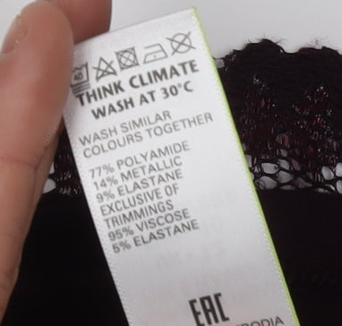 Marks and Spencer Women's Purple Lace Blouse UK 12