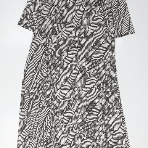 Marks and Spencer Women's Multicoloured V-Neck Dress