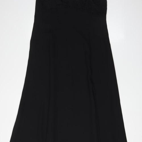 Principles Women's Black Midi Slip Dress - Size 16