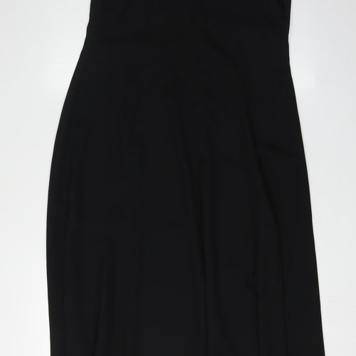 Principles Women's Black Midi Slip Dress - Size 16