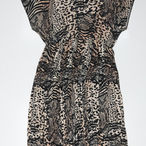 New Look Women's Animal Print Dress Size 18