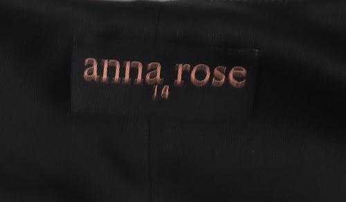 Anna Rose Women's Multicoloured Floral Dress Size 14
