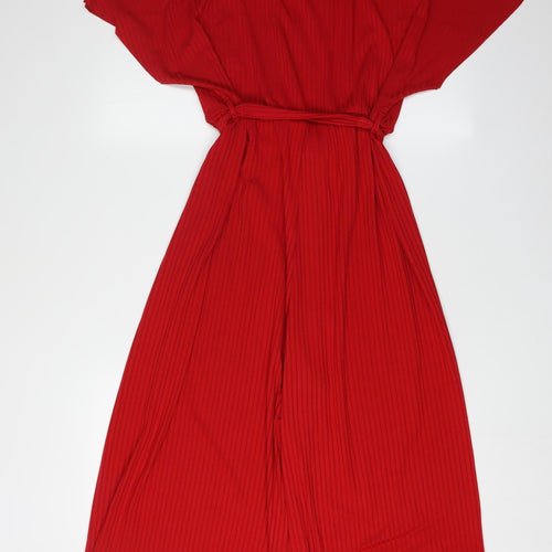 New Look Women's Red Jumpsuit, Size 16, Casual, Spring/Summer
