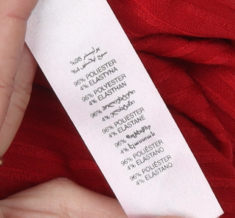 New Look Women's Red Jumpsuit, Size 16, Casual, Spring/Summer