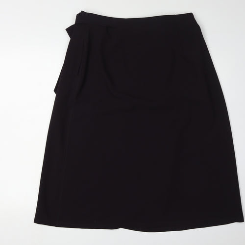 Marks and Spencer Black Women’s Wrap Skirt Size 14