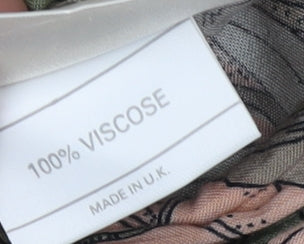 Richards Women's Floral A-Line Multicoloured Midi Skirt