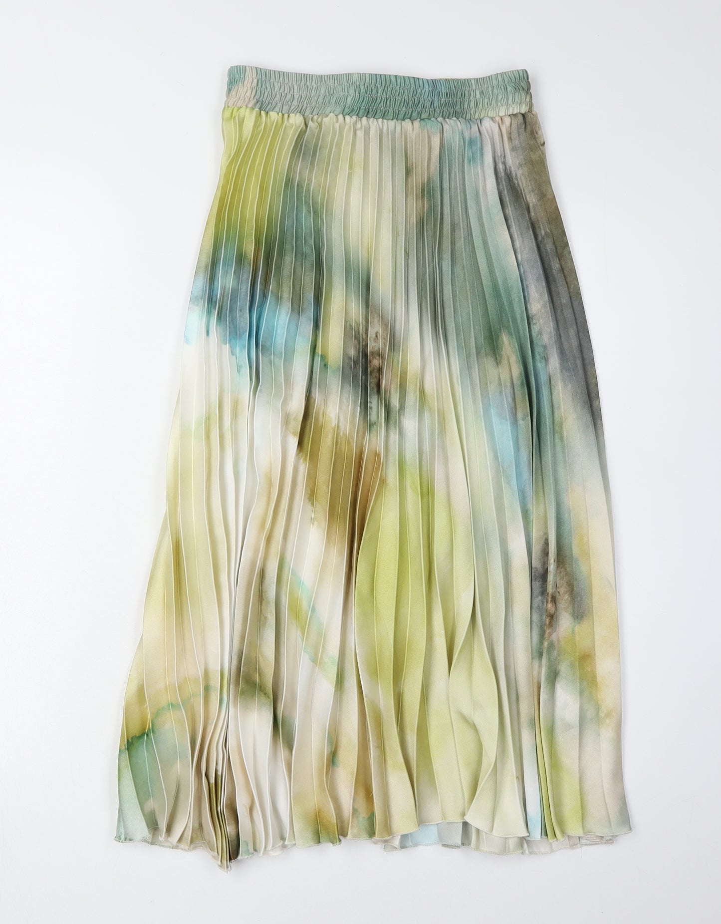 Zara Basic Women's Multicoloured XS Pleated Skirt