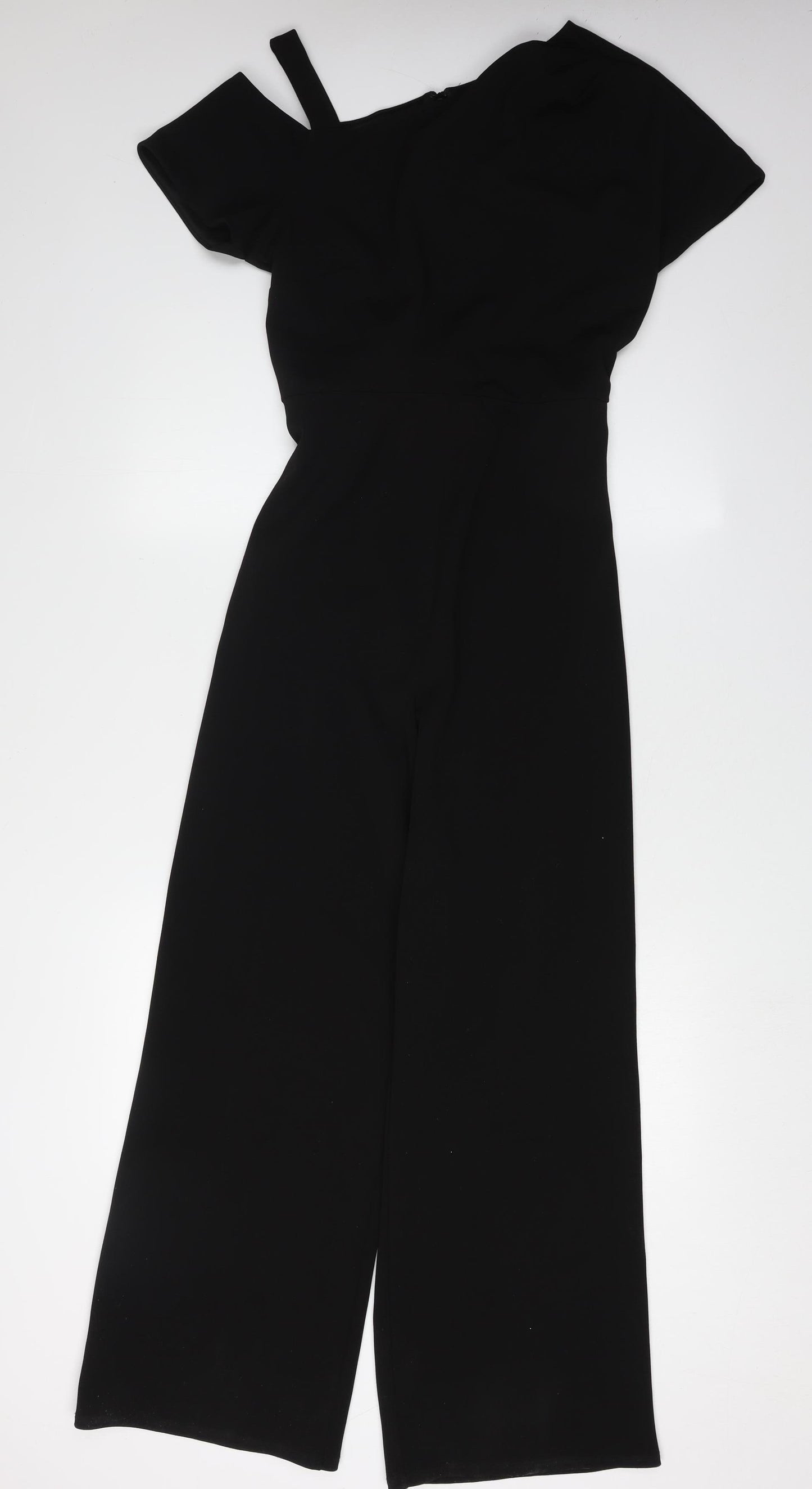 Monsoon Women's Black Wide-Leg Jumpsuit, Size 10