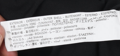 Zara Women's Black Short Pencil Skirt, Size S