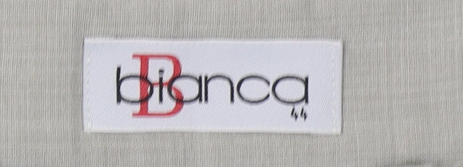 Bianca Women's Grey Pleated Long Skirt Size 16