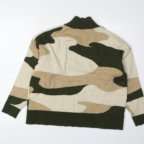 Marks and Spencer Women Multicolour L Pullover Jumper