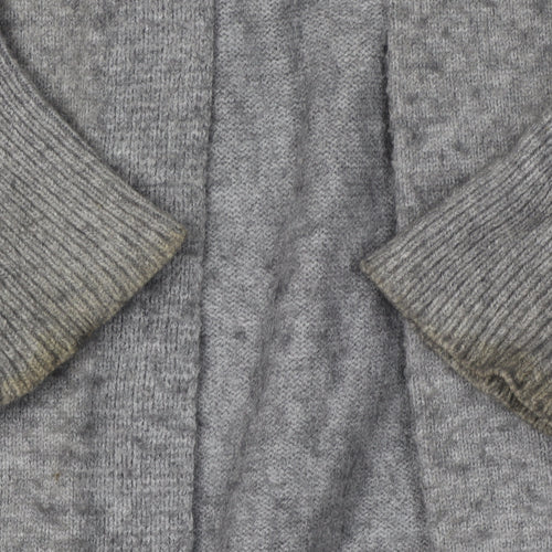 Dreamers Women's Grey Embroidered Cardigan L