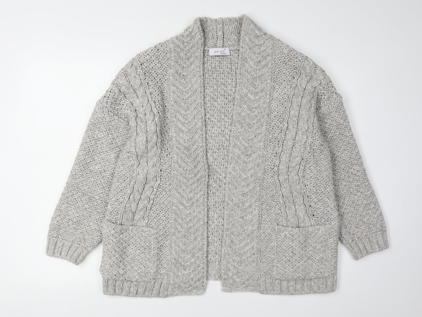 Marks and Spencer Women's Grey Cardigan UK 14