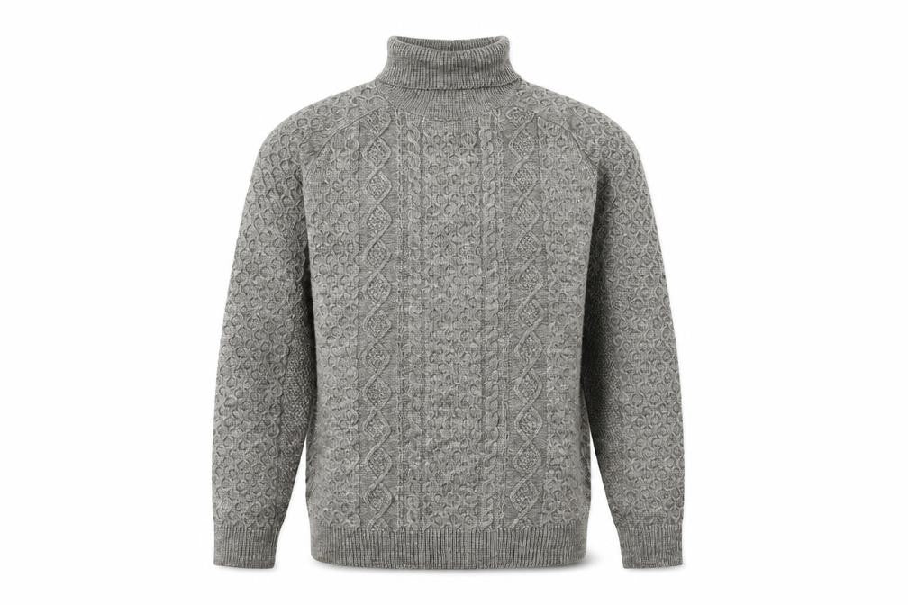 Front view of Marks & Spencer Men's Grey jumper M