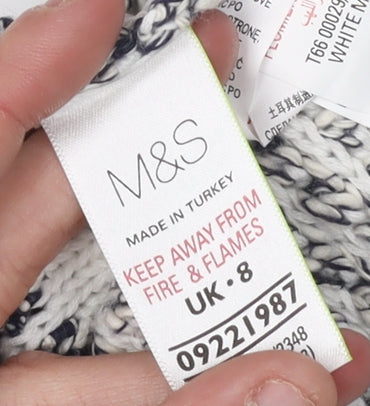 Marks and Spencer Women's Multicoloured Cardigan Size 8